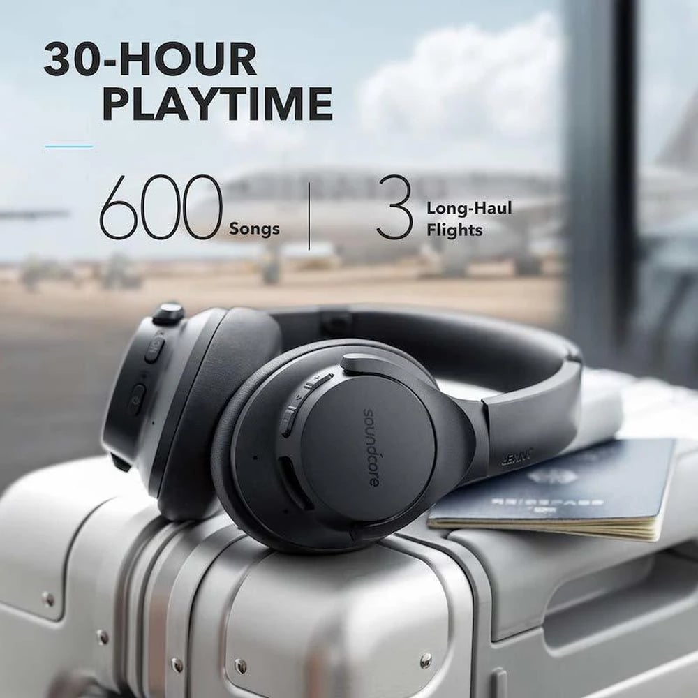 Anker Soundcore Life Q20 Upgraded Over-Ear Headphones with Hybrid ANC and Hi-Res Audio