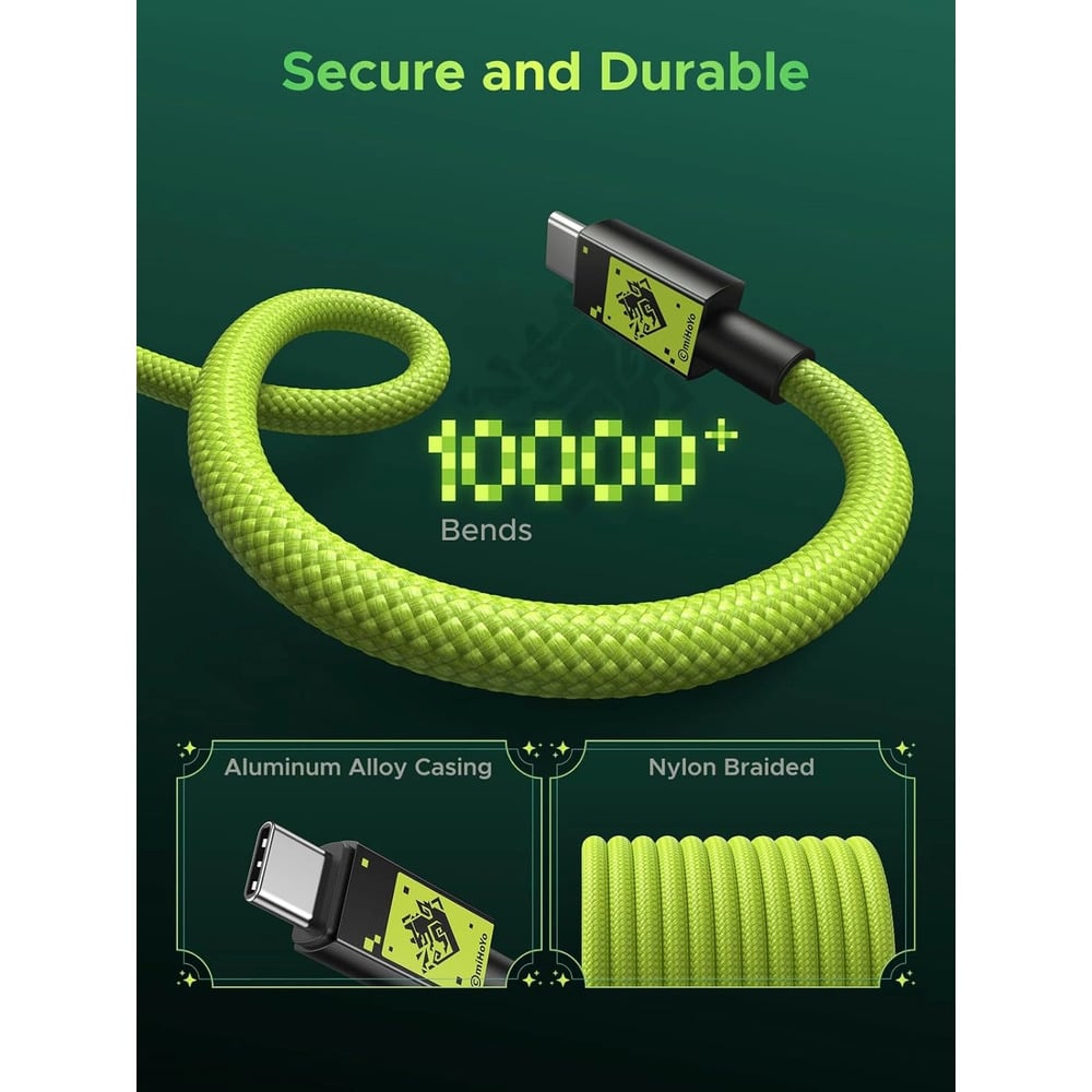 UGREEN 45063GI 100W Genshin Impact Edition 5A Max Type-C to Type-C PD  1M Fast Charging Cable