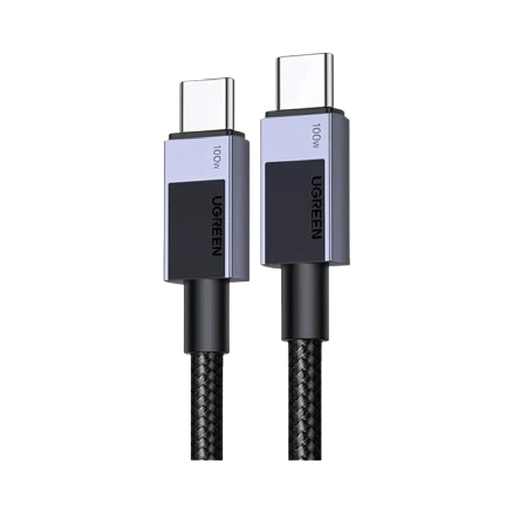 UGREEN 45064 100W Type-C to Type-C PD Nylon Braided 2M Fast Charging Cable
