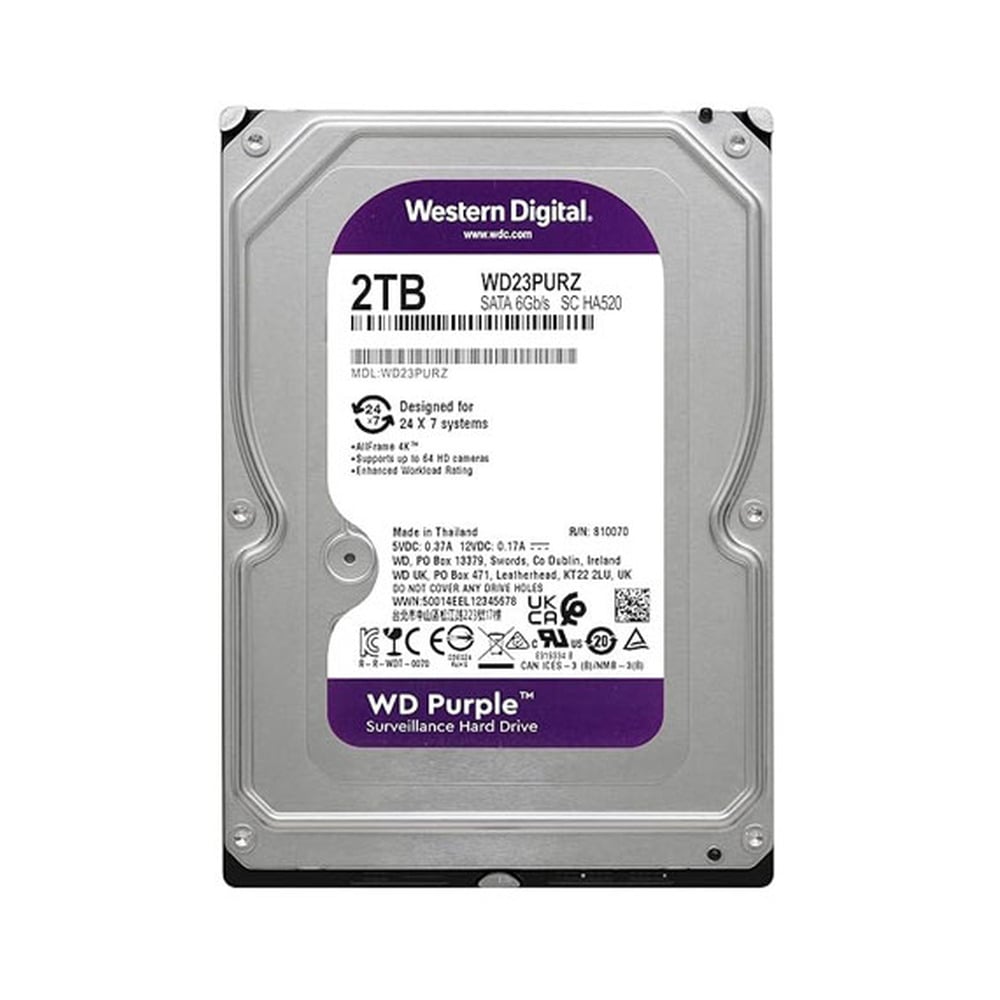 Western Digital 2TB Purple Hard Disk