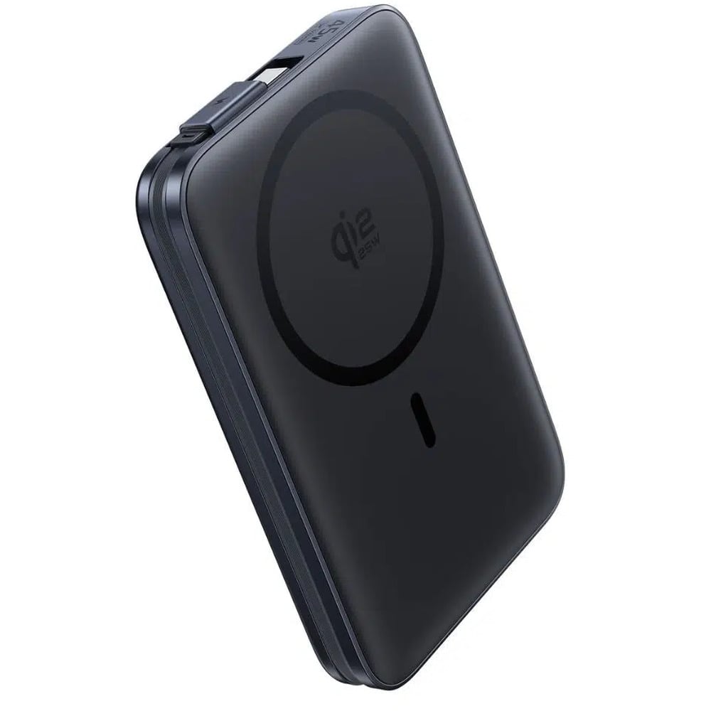Baseus 10000mAh 45W PicoGo AM61 Qi2.2 Magnetic Power Bank with Built-in Type C Cable