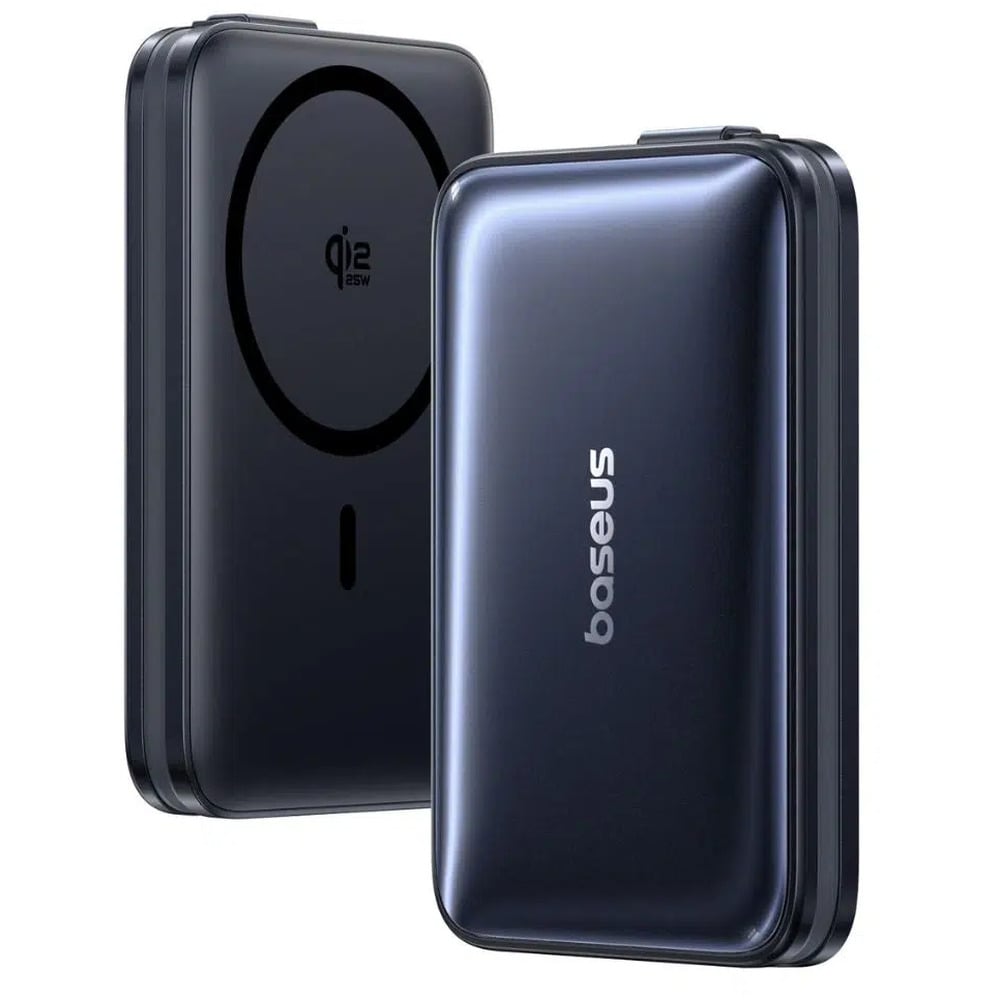 Baseus 10000mAh 45W PicoGo AM61 Qi2.2 Magnetic Power Bank with Built-in Type C Cable