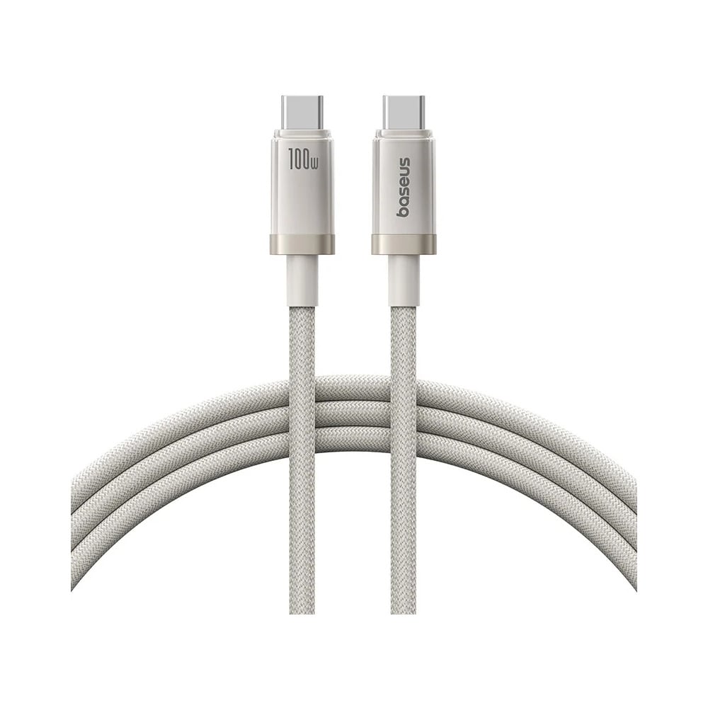 Baseus Titanium Alloy 100W Type-C to Type-C 1M Cable