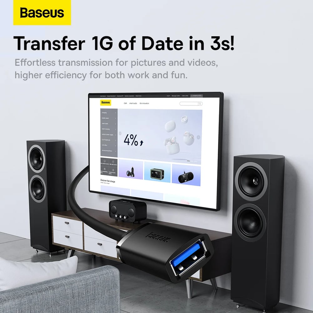 Baseus AirJoy Series USB3.0 Extension 5M Cable
