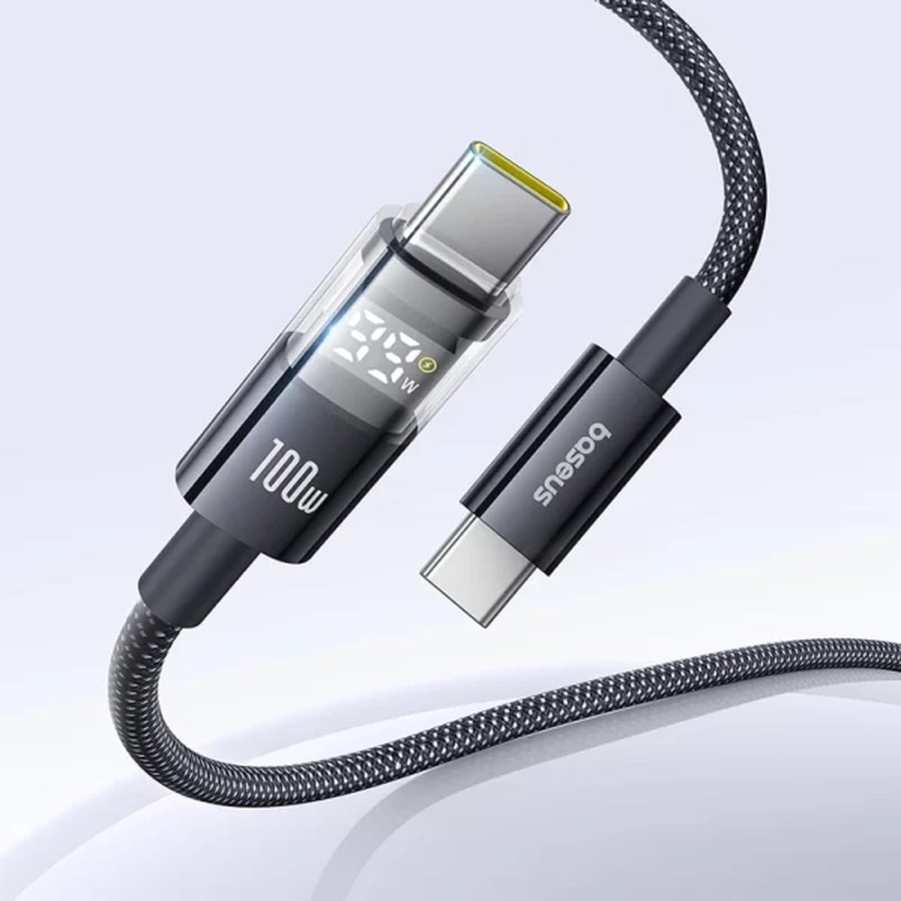 Baseus Display 2 100W Type-C to Type-C Fast Charging 1M Data Cable