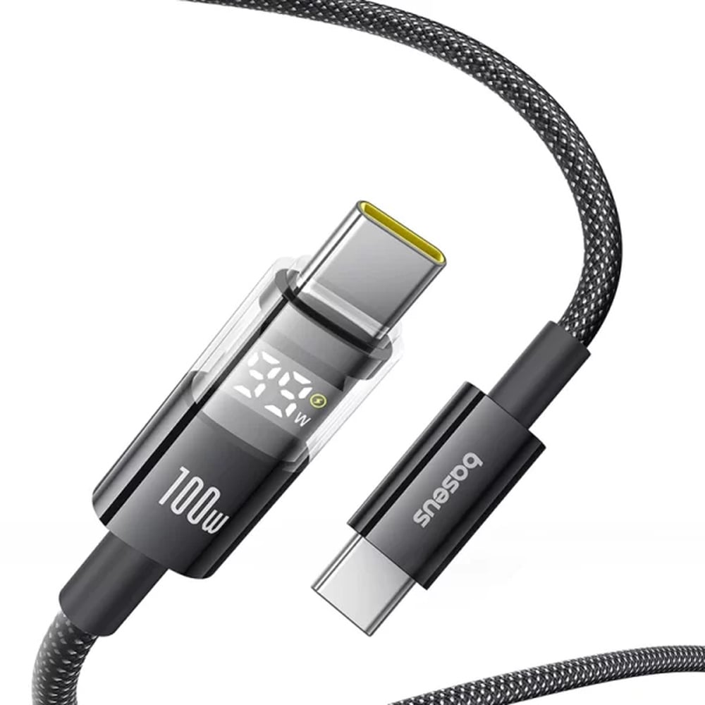 Baseus Display 2 100W Type-C to Type-C Fast Charging 1M Data Cable