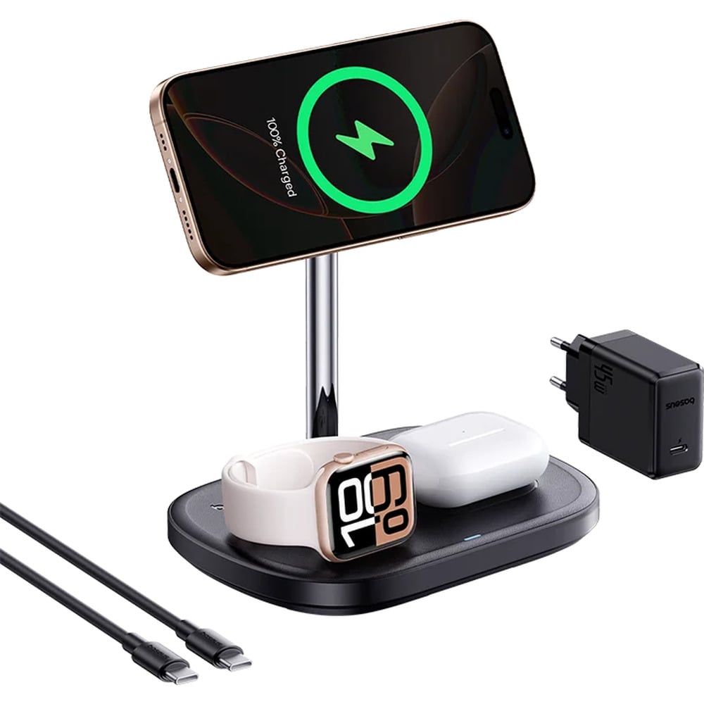 Baseus EnerFill FS41 3-in-1 Wireless Charging Stand