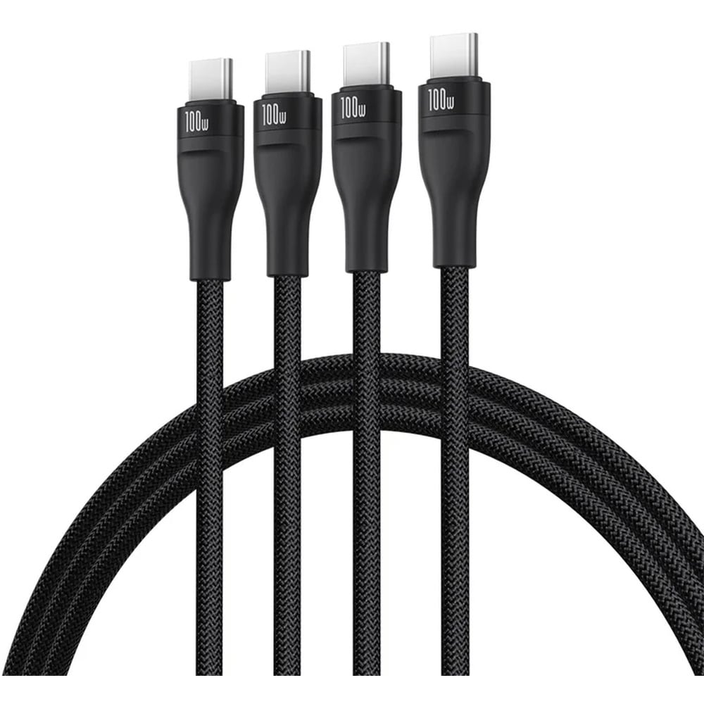 Baseus Flash Series 3 100W One-for-three Type-C to C+C+C Fast Charging 1.5M Cable