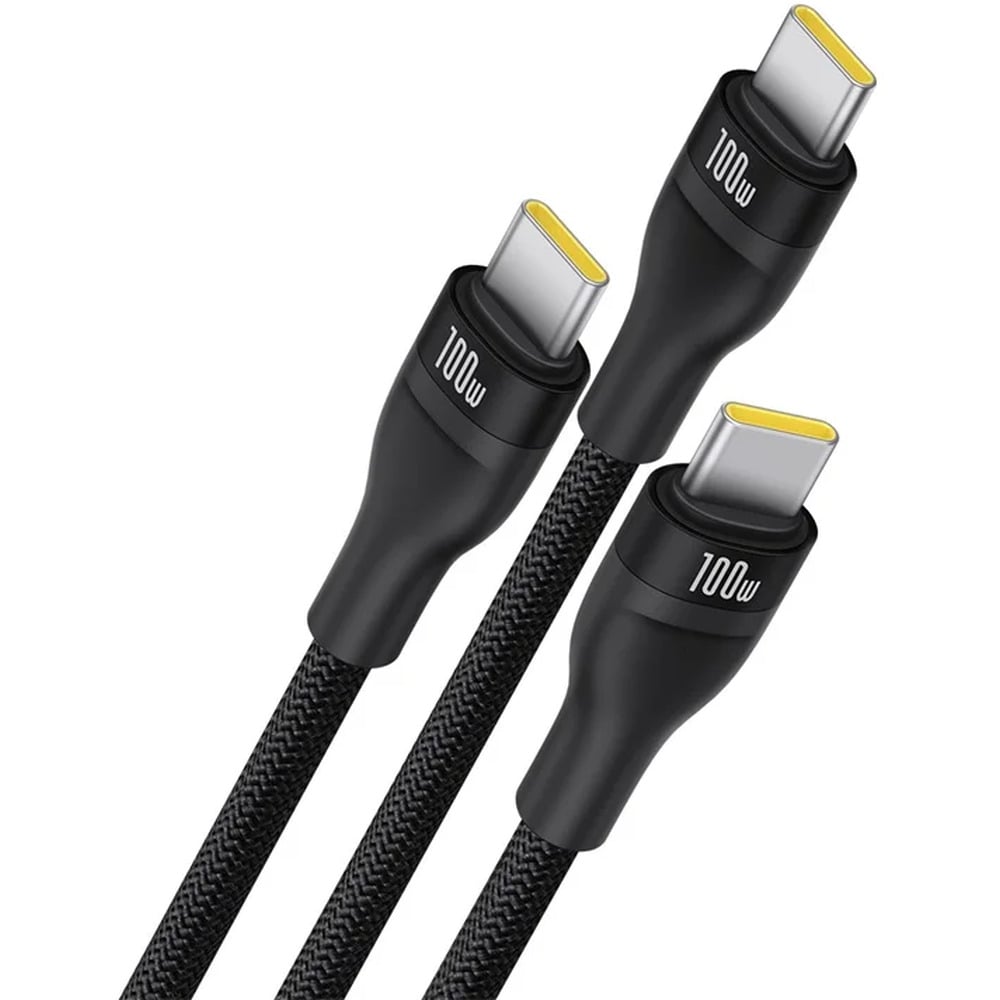 Baseus Flash Series 3 100W One-for-three Type-C to C+C+C Fast Charging 1.5M Cable