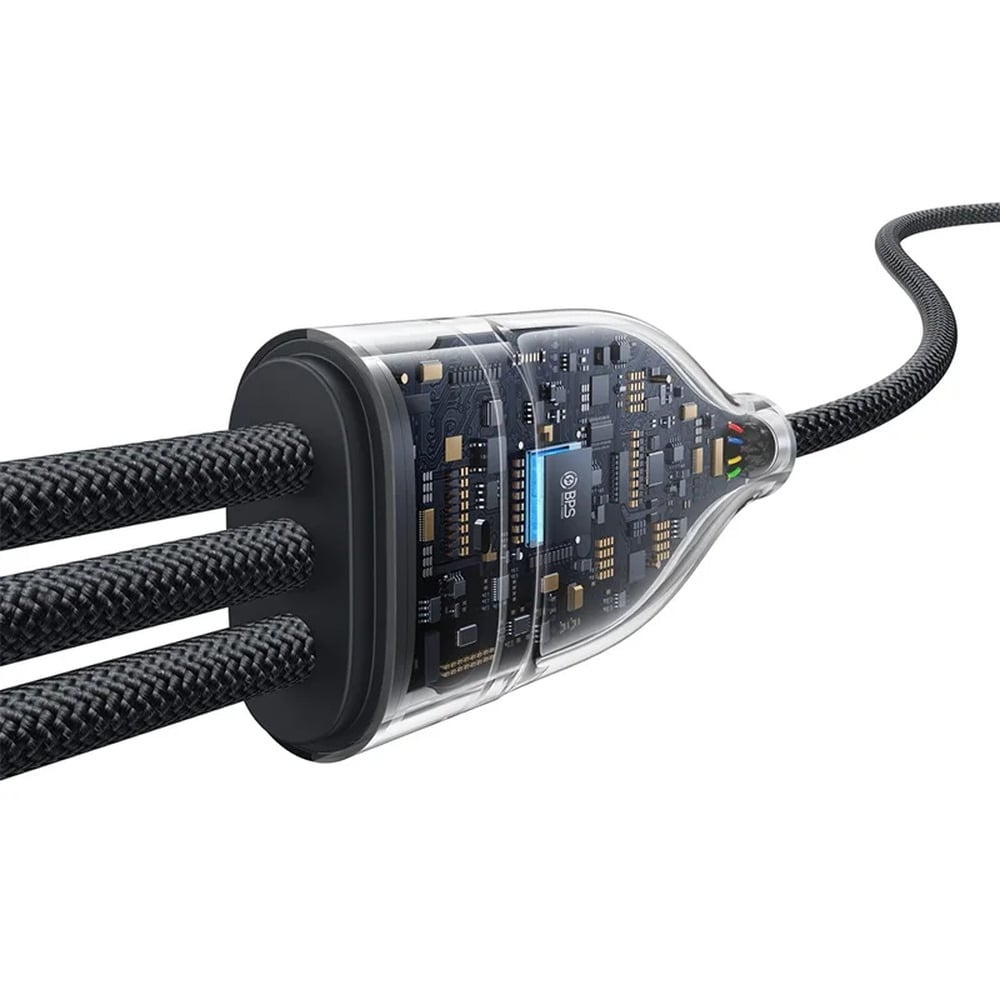 Baseus Flash Series 3 100W One-for-three Type-C to C+C+C Fast Charging 1.5M Cable