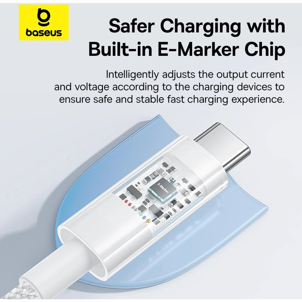 Baseus Gem 100W Type-C to Type-C Fast-Charging 2M Data Cable