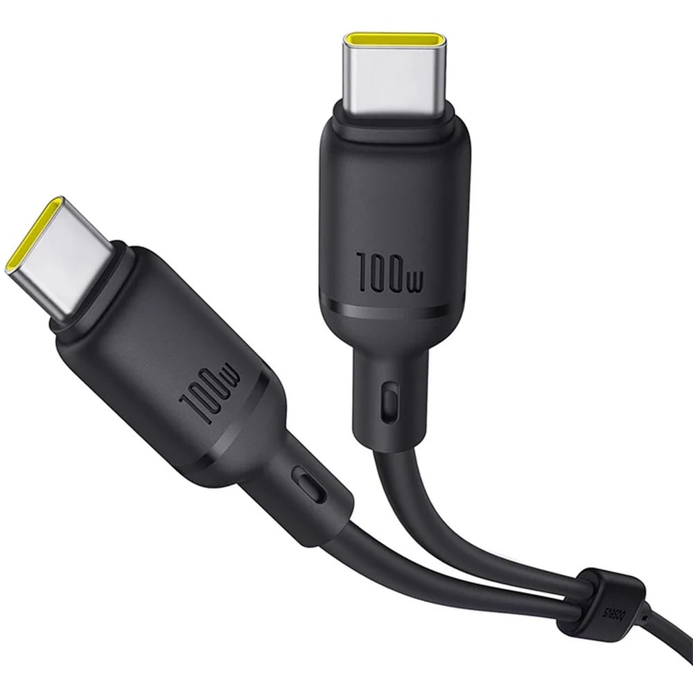 Baseus New Pudding Series 1.5Meter 100W Type-C to Dual Type-C Fast Charging Cable