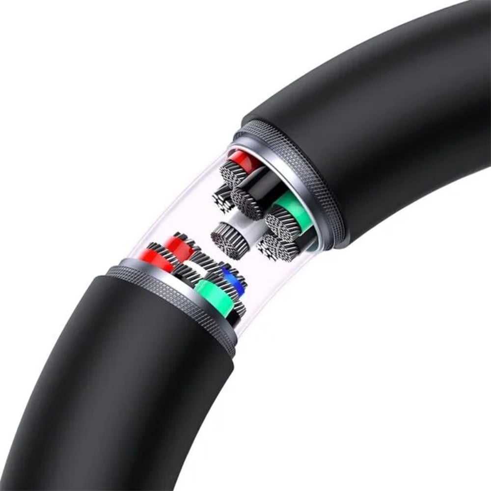 Baseus New Pudding Series 1.5Meter 100W Type-C to Dual Type-C Fast Charging Cable