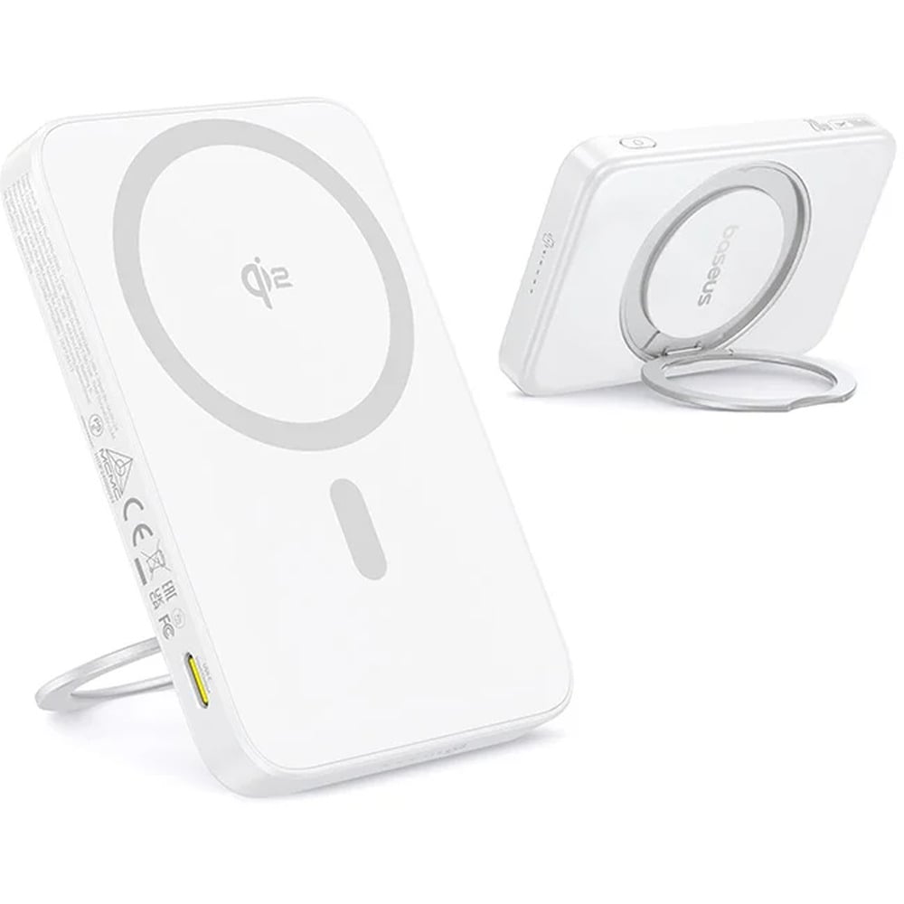 Baseus PicoGo Qi2 20W 5000mAh Magnetic Power Bank with Rotatable Stand