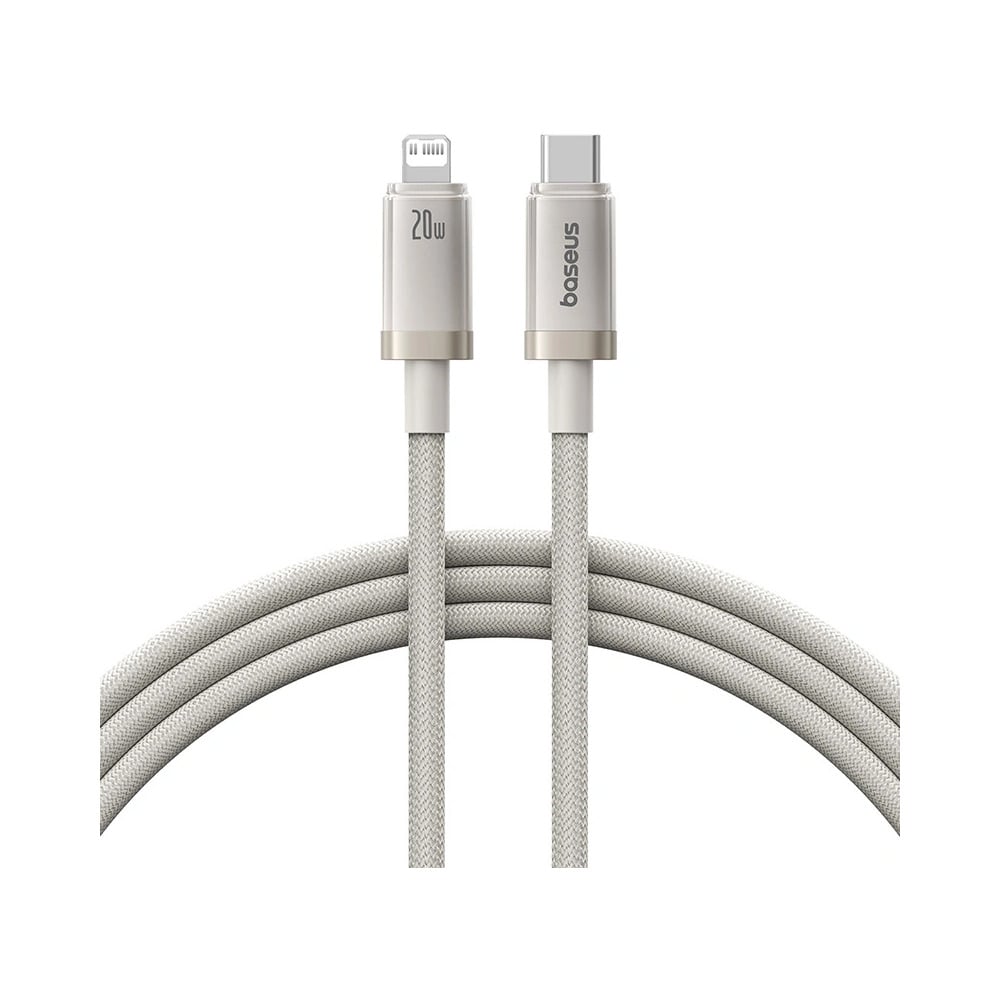Baseus Titanium Alloy PD Type-C to Lightning 20W Fast Charging 2M Cable