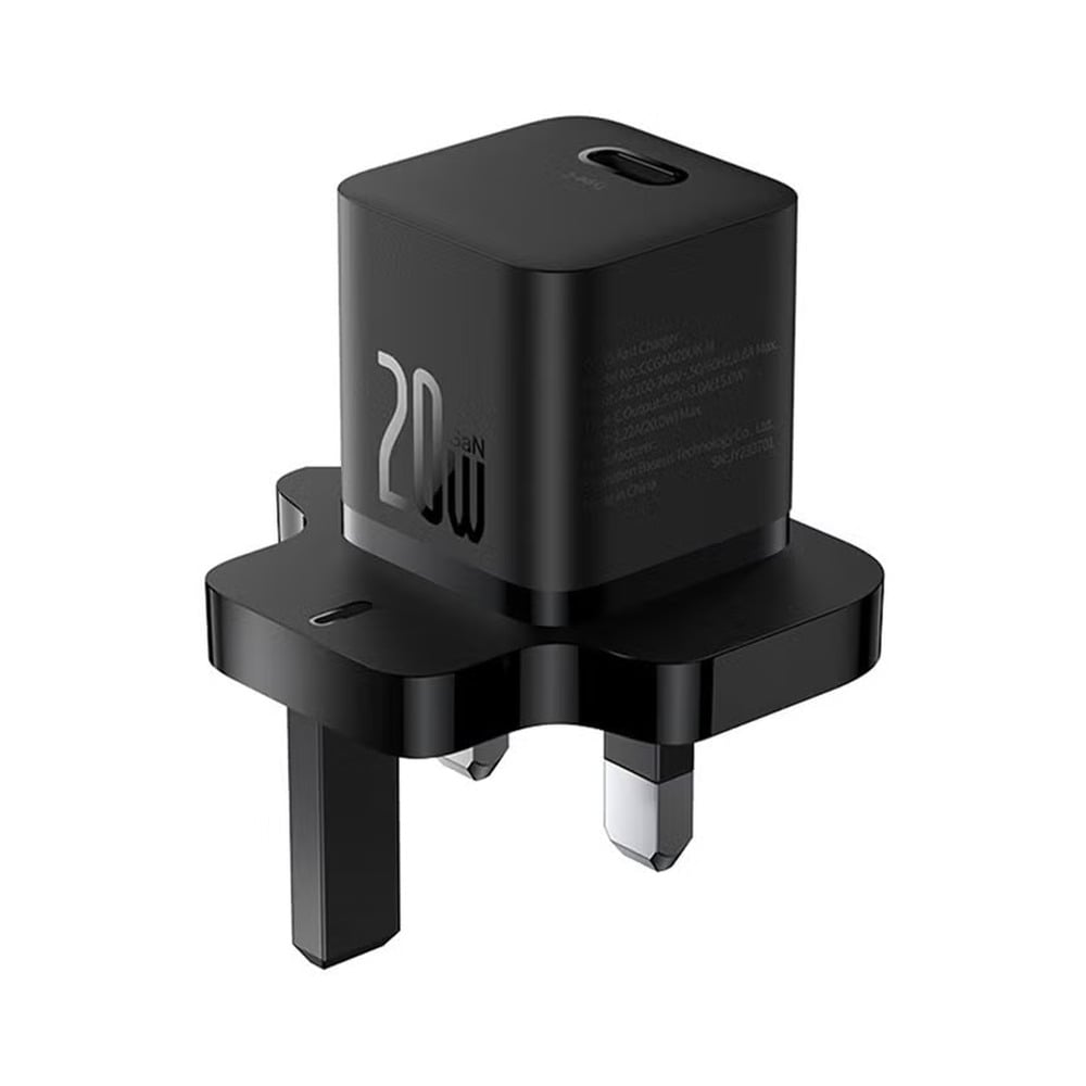 Baseus 20W Type-C UK Pin GaN5 Mini Fast Charger
