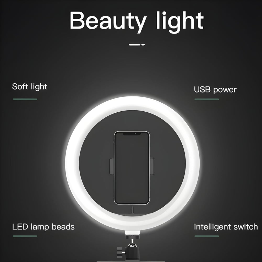 JMARY FM-536A 10 Inch Ring Light Kit