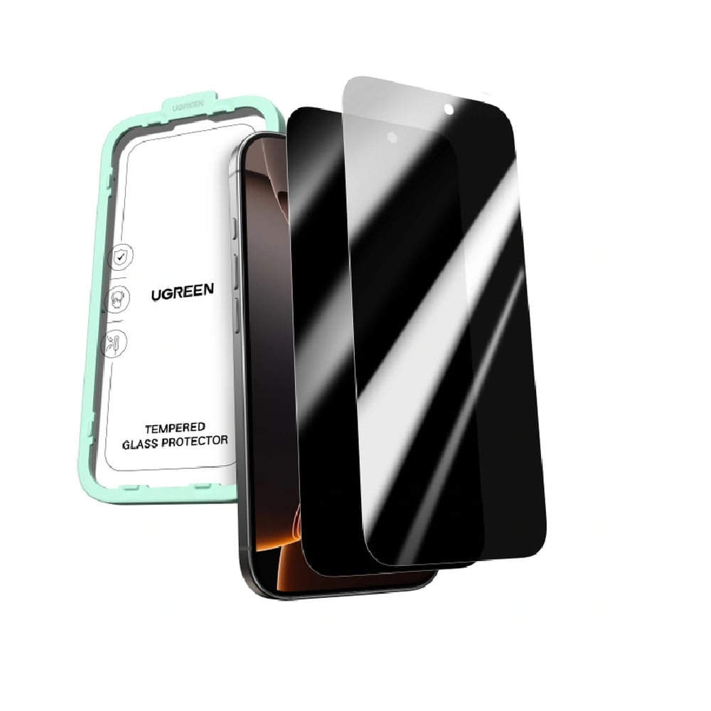 UGREEN 85524 iPhone 17 Pro Max Privacy Screen Protector 2-Pack