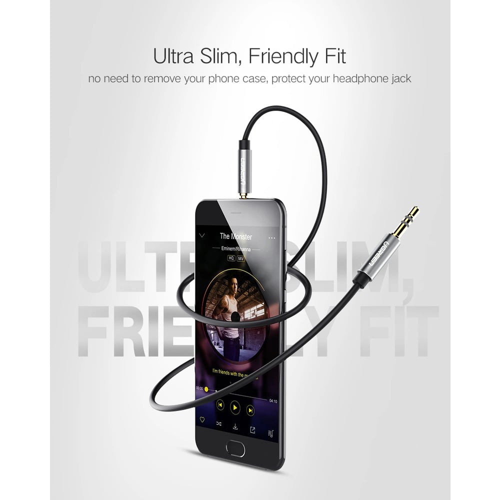 UGREEN 10737 3.5mm Male to 3.5mm Male 5M Audio Cable
