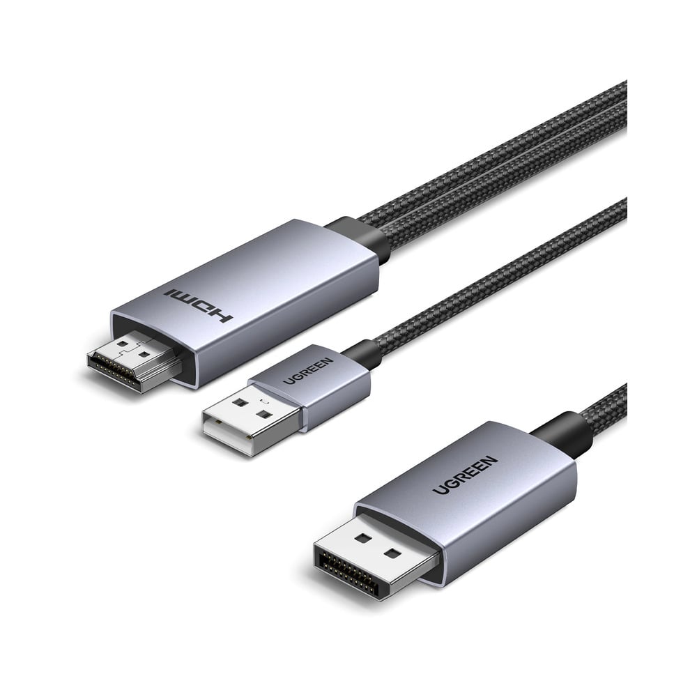 UGREEN 55329 4K 60Hz HDMI to DP 2M Cable