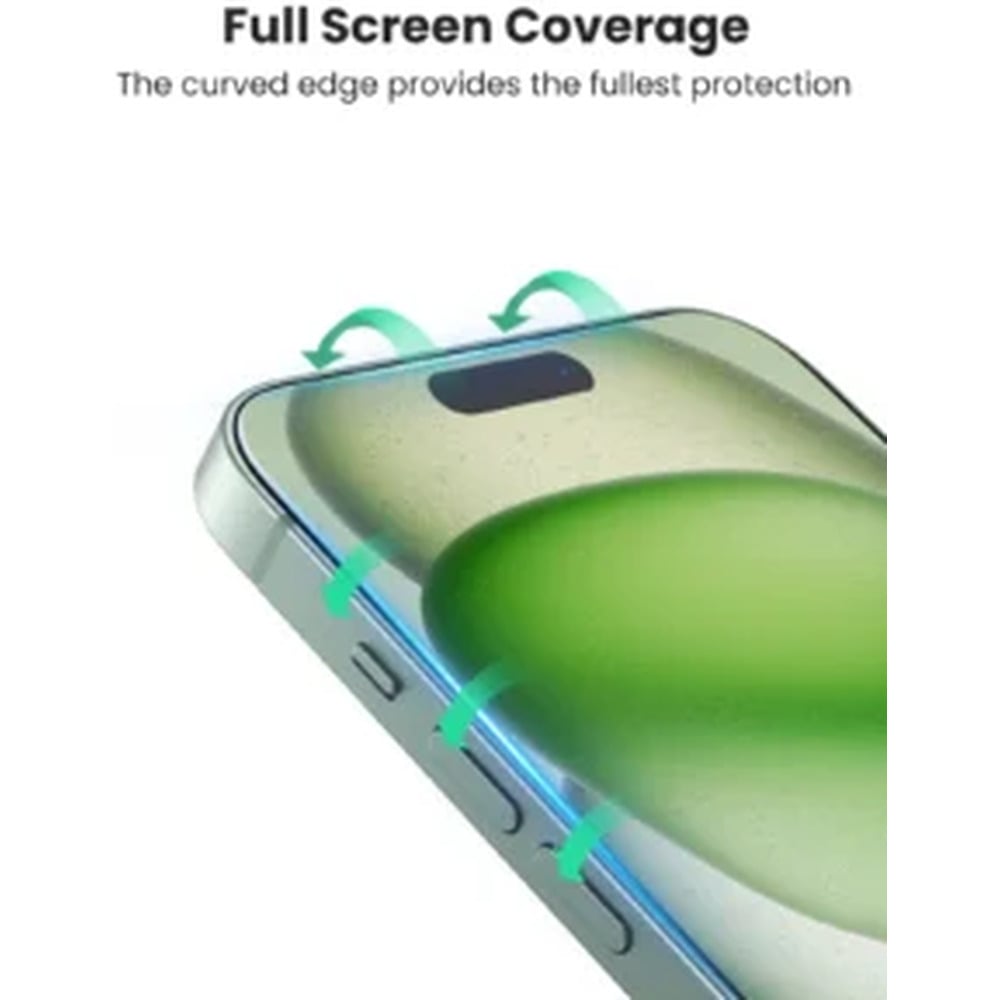UGREEN 25648 iPhone 15 Pro Max Matte Screen Protector with Installation Frame