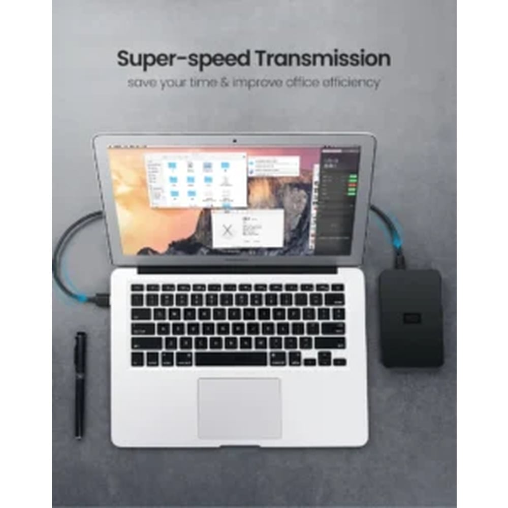 UGREEN 10386 USB 2.0 A Male to Mini 5 Pin Male 3M Cable