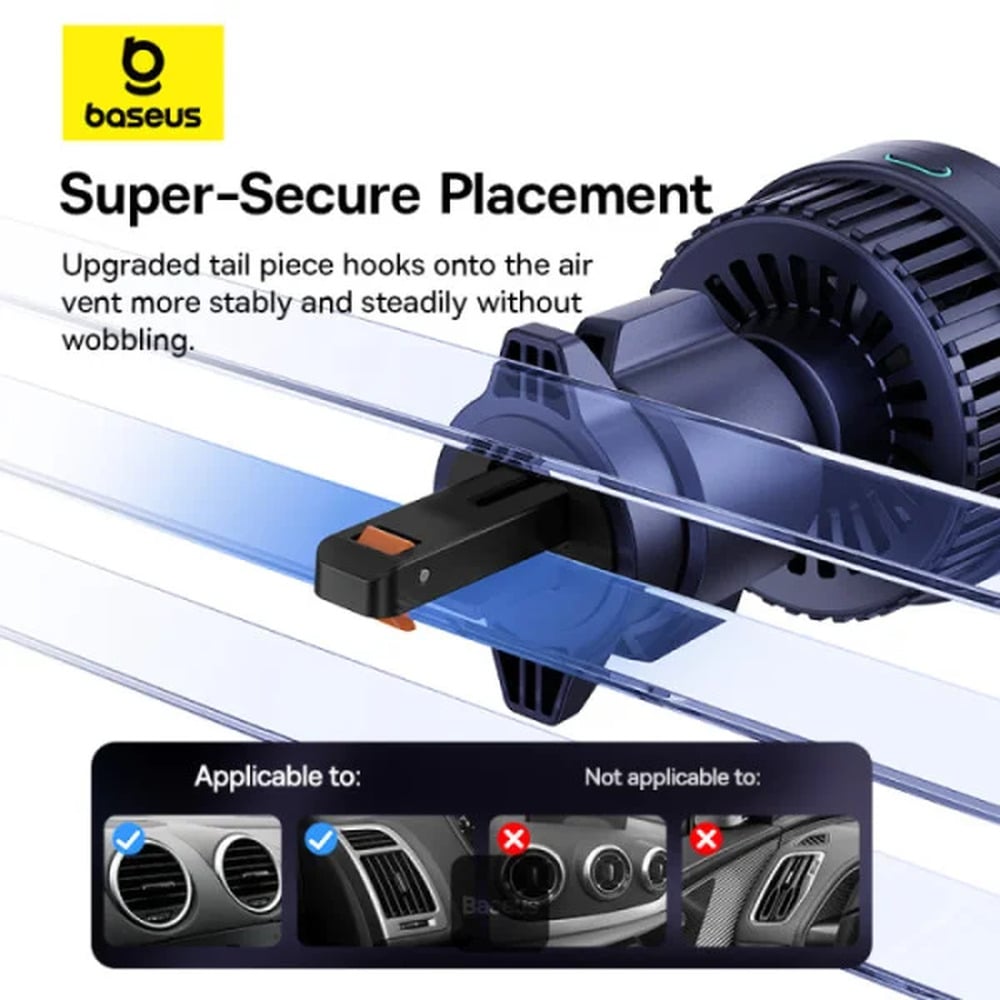 Baseus MagPro Series 15W Magnetic Wireless Charging Car Mount Air Vent Version