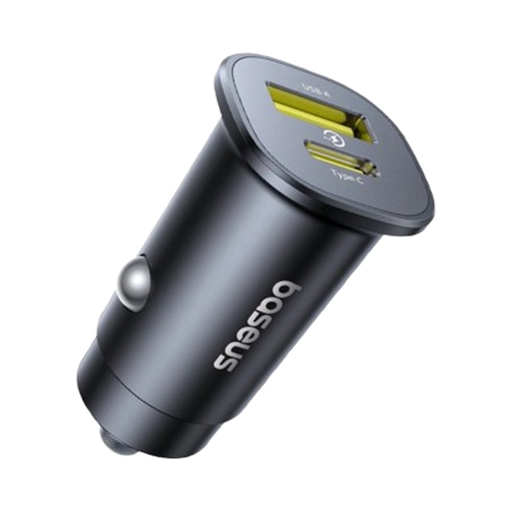 Baseus GoTrip DP1 30W Type-C+U 12V&amp;24V Car Charger