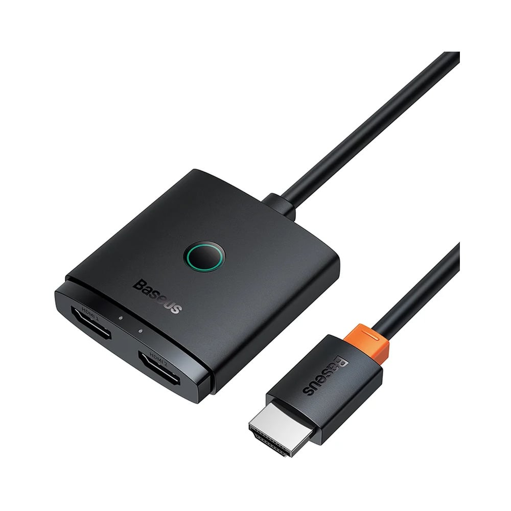 Baseus AirJoy Series 2-in-1 Bidirectional HDMI Switch with 1M HDMI Cable