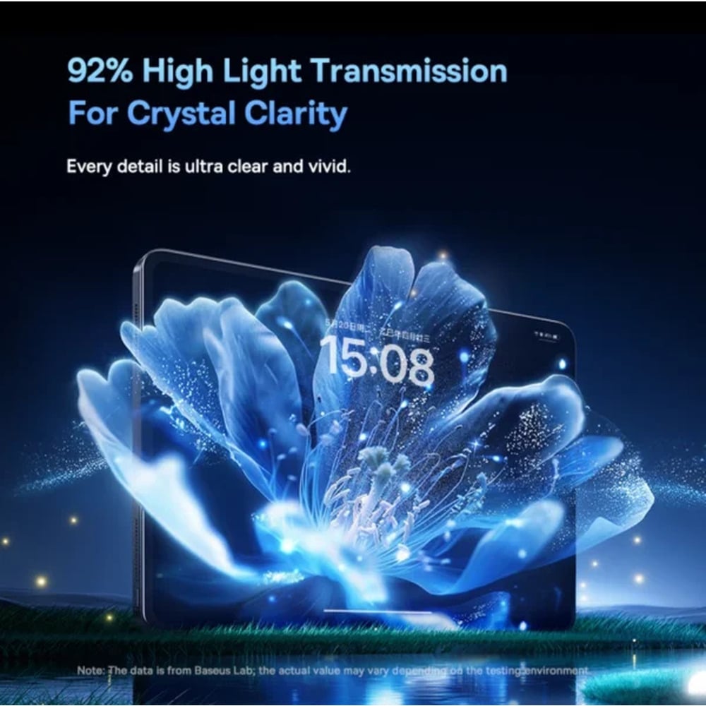 Baseus Crystalline HD Tempered Glass Screen Protector for iPad Pro/Air 3 10.5″ &amp; iPad 7/8/9 10.2″