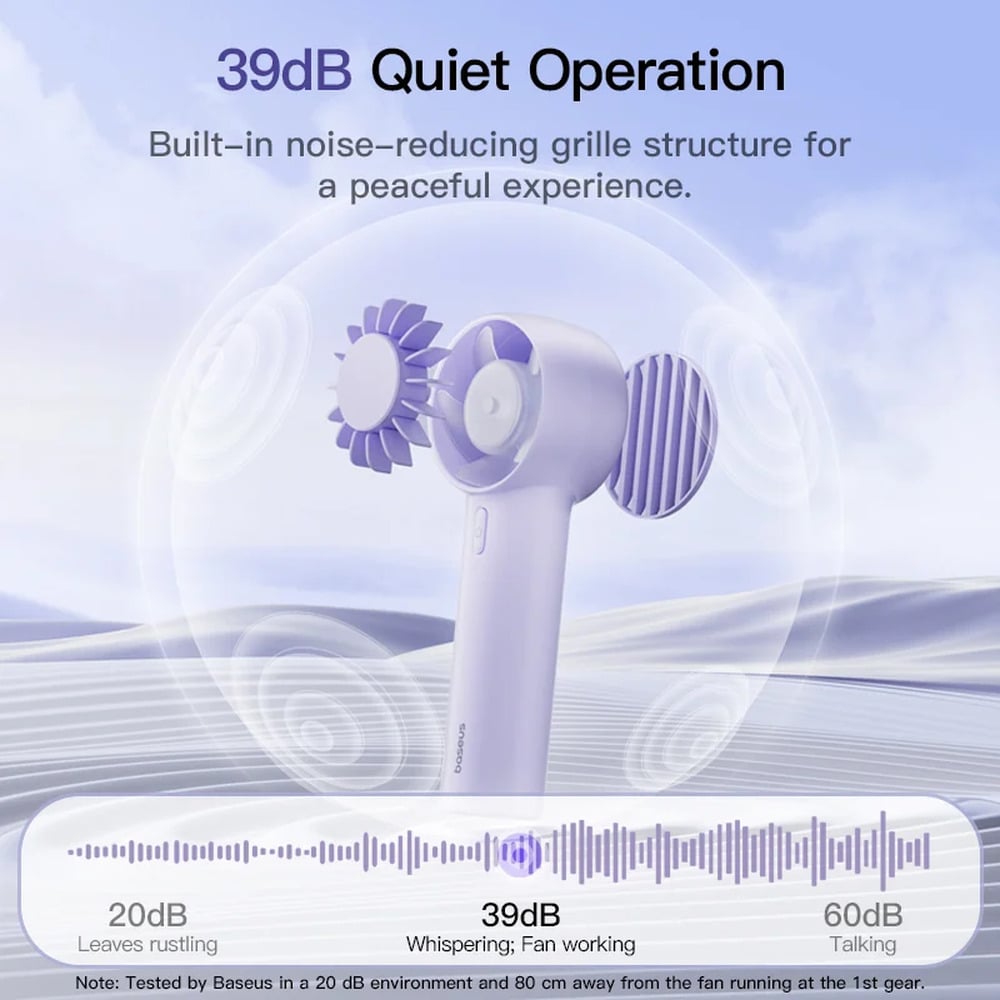 Baseus GoTrip DT1 Mini Turbine Handheld Fan