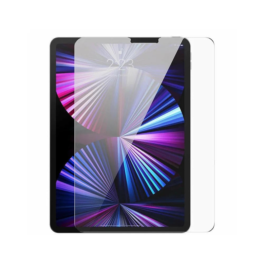 Baseus Crystal Series 0.3mm HD Tempered Glass Screen Protector for 12.9-inch iPad Pro 2018/2020/2021/2022 Installation and Cleaning Kit Included