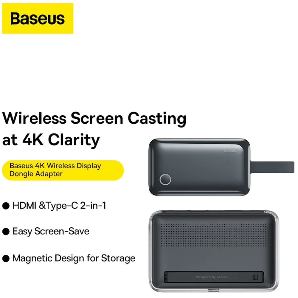 Baseus Wireless HDMI 4K 30Hz Transmitter and Receiver
