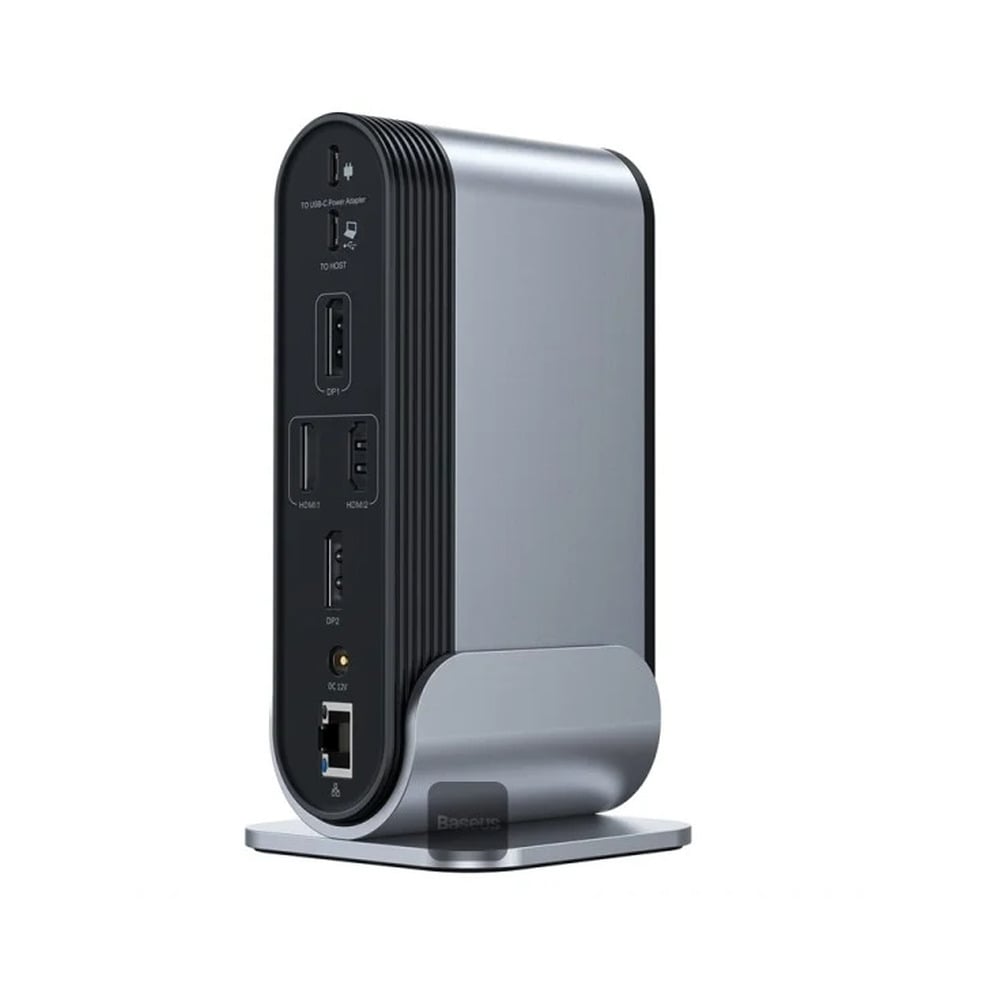 Baseus UnionJoy 14-Port Three-Screen Type-C Hub Adapter