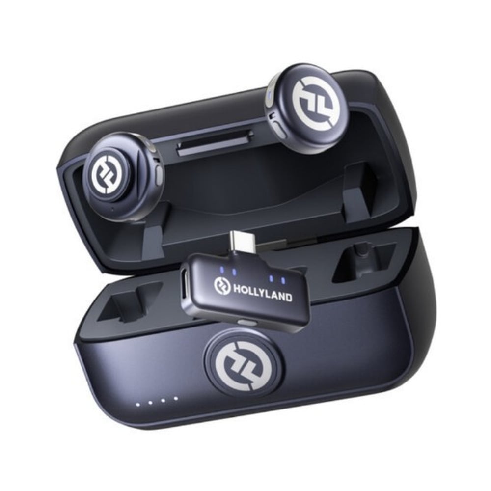 Hollyland Lark M3 Combo with 2TX + 1RX, Wireless Microphone for Camera & Smartphone