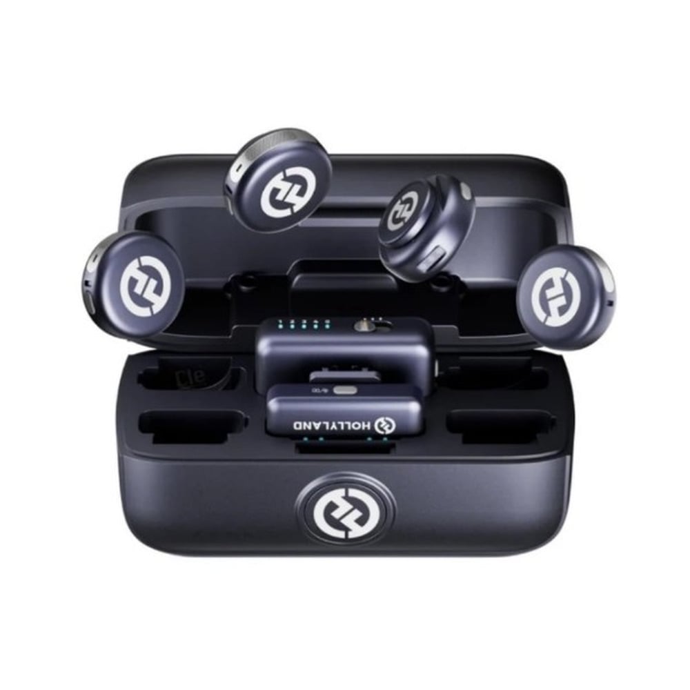 Hollyland Lark M3 Ultimate Combo with 4TX + 2RX, Wireless Microphone for Camera & Smartphone